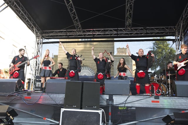 Red Hot Chilli Pipers.