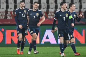 Scotland can at last rely on star performers like Andy Robertson (2nd right) after years of failure, says Craig Brown (Pic by Getty Images)