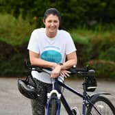Kirsty Clarke is heading to Cuba to complete a 220 mile cycle in aid of Strathcarron Hospice.  Pic: Michael Gillen.