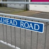 Residents of Mungalhead Road are now calling for safety measures to be taken following the latest road traffic accident (Picture: Michael Gillen, National World)
