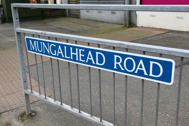 Residents of Mungalhead Road are now calling for safety measures to be taken following the latest road traffic accident (Picture: Michael Gillen, National World)
