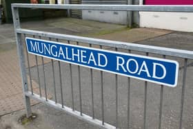 Residents of Mungalhead Road are now calling for safety measures to be taken following the latest road traffic accident (Picture: Michael Gillen, National World)