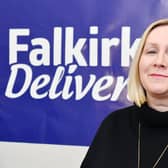 Falkirk Delivers manager Elaine Grant is seeking the support of member businesses in an upcoming BID renewal ballot. Picture: Michael Gillen.