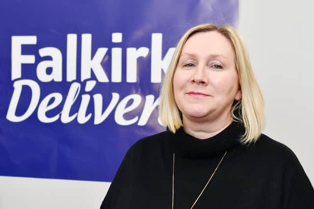 Falkirk Delivers manager Elaine Grant is seeking the support of member businesses in an upcoming BID renewal ballot. Picture: Michael Gillen.