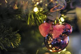 The Christmas party takes place in Carronshore Community Centre on December 17.  (Pic: Lisa Ferguson)





COVID 19, CORONA VIRUS - Decorating a Christmas Tree, decorations,
