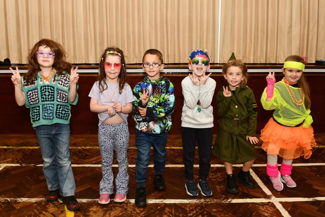 These youngsters in P1 were looking cool in their outfits.