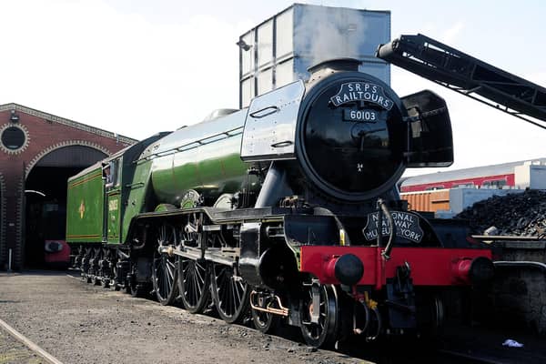 Bo'ness and Kinneil Railway has previously been visited by the Flying Scotsman. Picture: Michael Gillen.