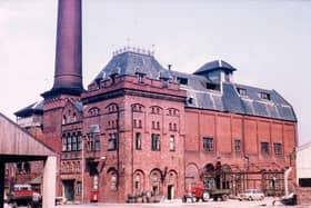 The brewery building.