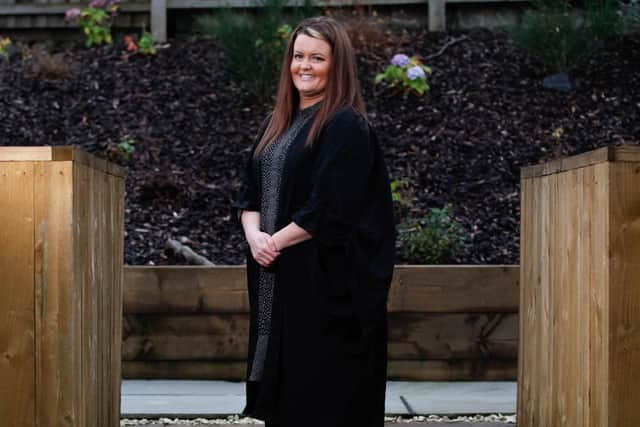 Redding resident Ashleigh Morton has enjoyed her first few weeks in business running her own law firm. Picture: Scott Louden.