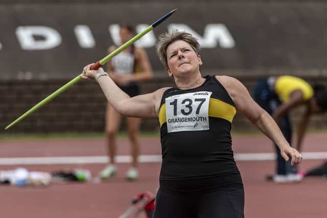Falkirk Vics’ Lorna Brown (Photo: Bobby Gavin/Scottish Athletics)