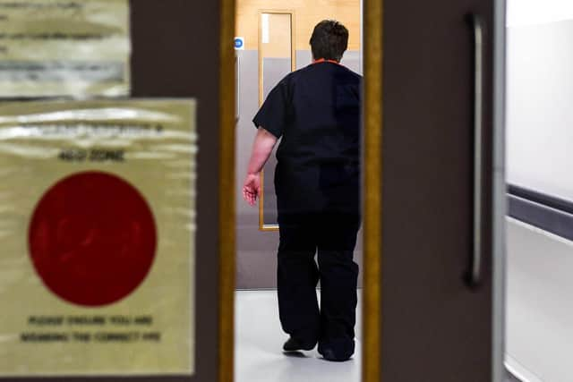 Forth Valley Royal Hospital Intensive Care Unit. Picture: Michael Gillen.