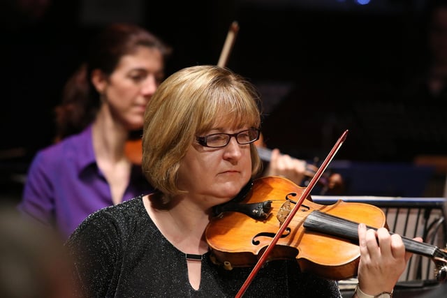 Violinist.