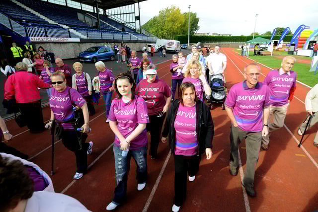 Opening ceremony and survivors' lap of honour.