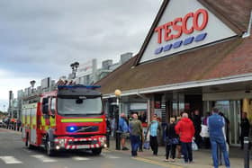 Day attacked the man at Tesco in Falkirk Central Retail Park(Picture: Michael Gillen, National World)
