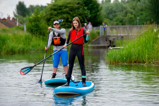 The training places give people experience of a number of exciting outdoor activities