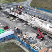 The new viaduct on the Kincardine Bridge is nearing completion. Pic: Contributed