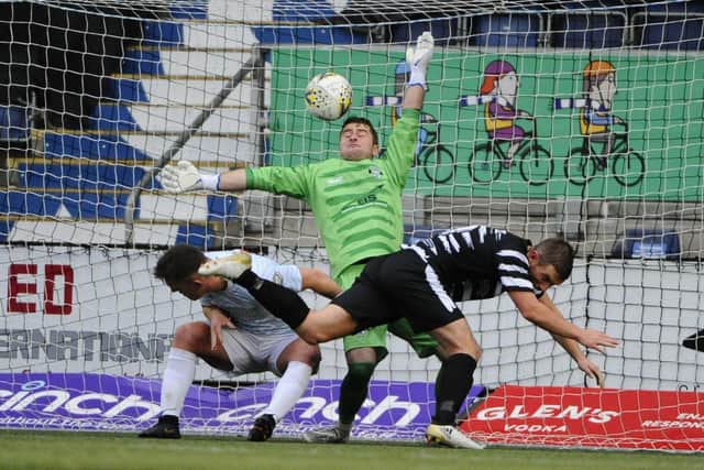East Stirlingshire v Open Goal Broomhill; 29/10/2022; Falkirk; Falkirk Stadium, FK2 9EE; Falkirk District; Scotland;
Lowland League.