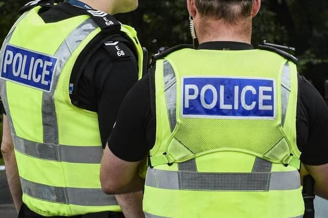 Police are warning against giving your details to a scam website.