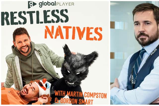 Line of Duty star Martin Compston has teamed up with Edinburgh-born broadcaster Gordon Smart to launch a brand new podcast.