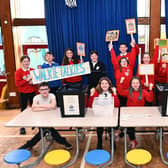 Bowhouse Primary School holds its very first 'general election' complete with authentic voting booths
(Picture: Michael Gillen, National World)