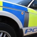 Police closed off access to the road following the road traffic incident
(Picture: Submitted)