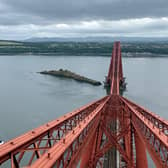 View from the Forth Bridge platform.
