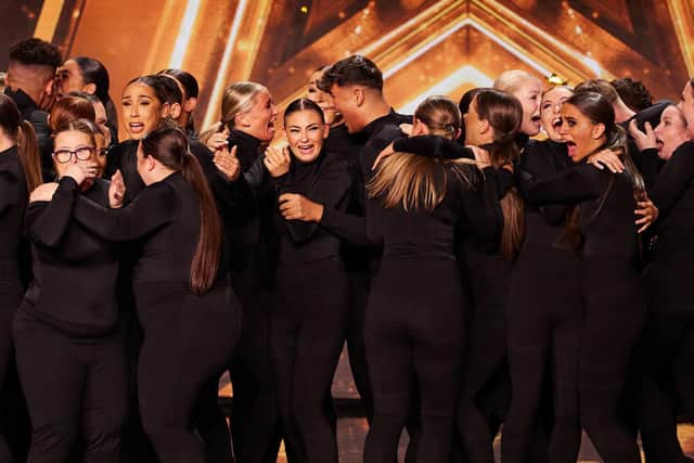 Unity's emotive performance secured them a golden buzzer spot in the semi-finals of Britain's Got Talent.  (Pic: ITV)