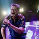 Edinburgh's Les McKeown in action with the Bay City Rollers in 2016