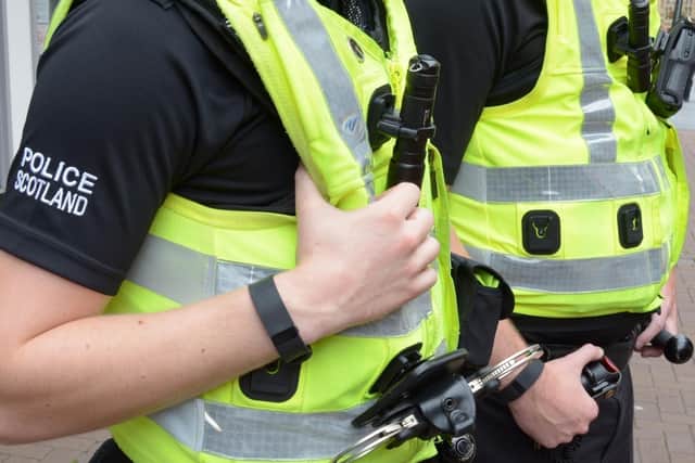 Police are investigating an attempted break-in at a house in the Forth Valley area