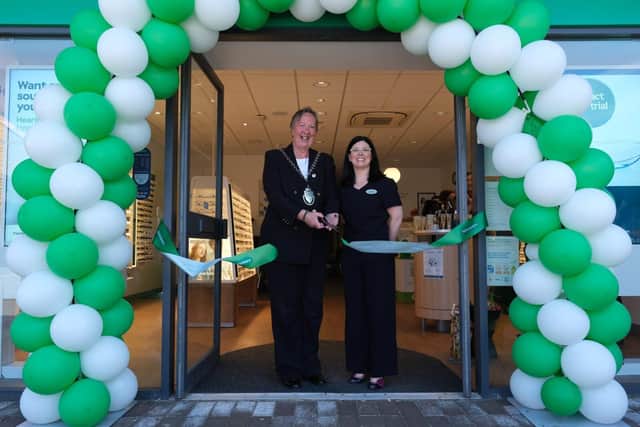 Specsavers Linlithgow has marked its fifth anniversary with a £90K face lift