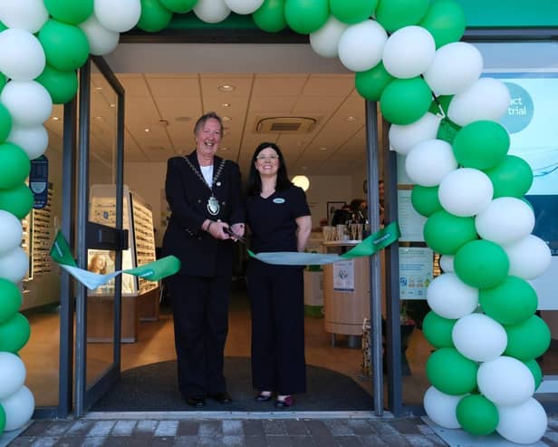 Specsavers Linlithgow has marked its fifth anniversary with a £90K face lift