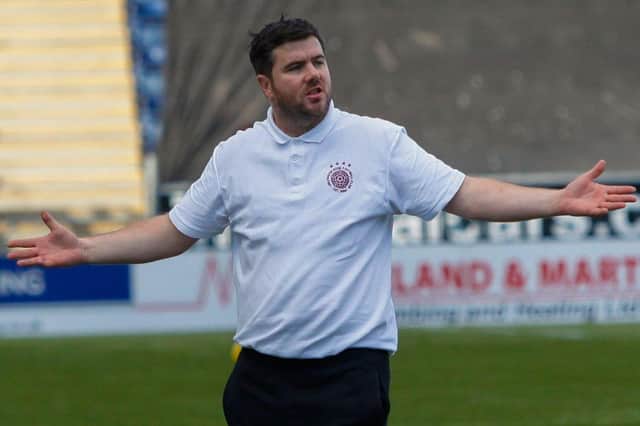 Gordon Herd is on course to lead Linlithgow Rose to their first trophy success since 2014