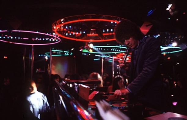 DJ Chandler performing at Josephine's in 1978.