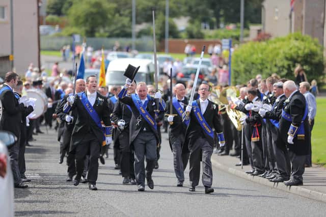 Crowds turn out for the popular event in the Braes villages