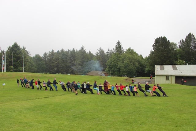 Time for tug of war ...