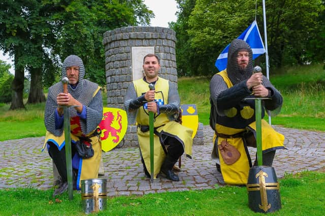 Events took place on Saturday, July 22, 2023 to mark the 725th anniversary of the Battle of Falkirk.  (Pics: Scott Louden)