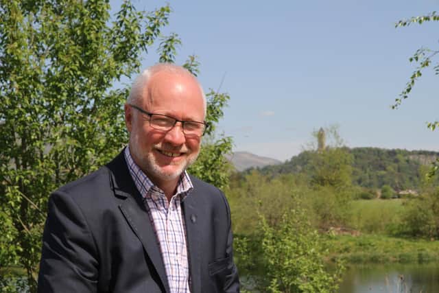 Dr Ken Thomson, principal of Forth Valley College