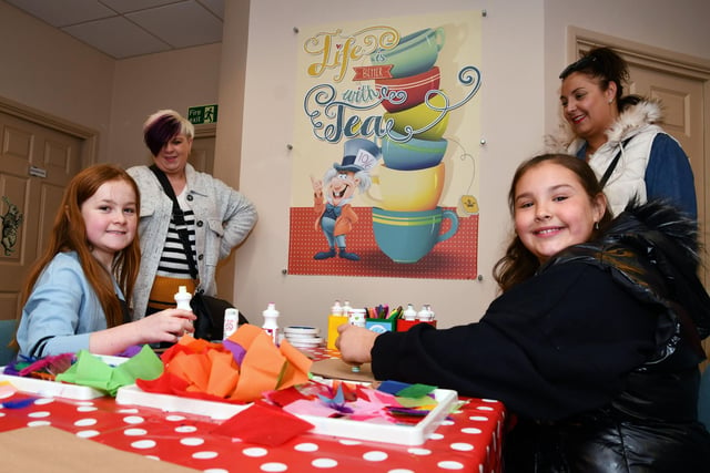 Young people can get creative at the craft sessions, which run from Thursday to Saturday.