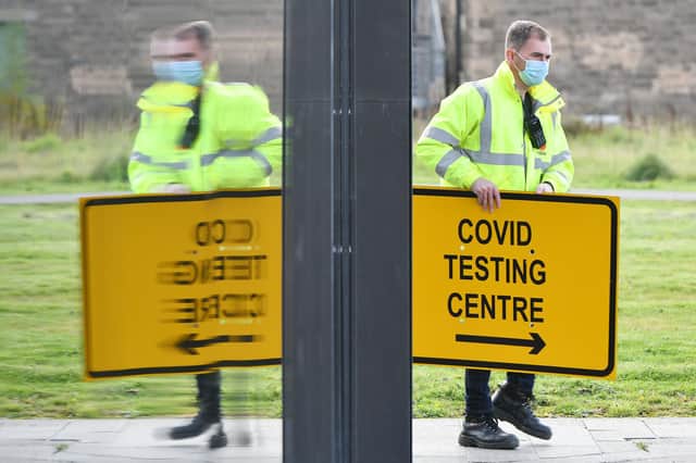 New walk-in COVID test centre (Pic: Michael Gillen).