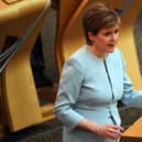 First Minister Nicola Sturgeon gave the latest coronavirus update on Tuesday.