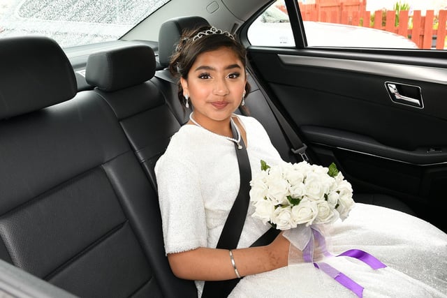 Inaaya Sajid, gala queen elect.