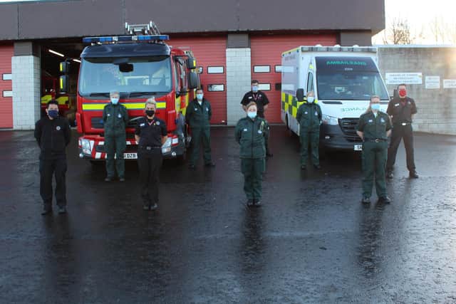 Linlithgow Scottish Ambulance Service personnel will now be calling Bo'ness Fire Station home 