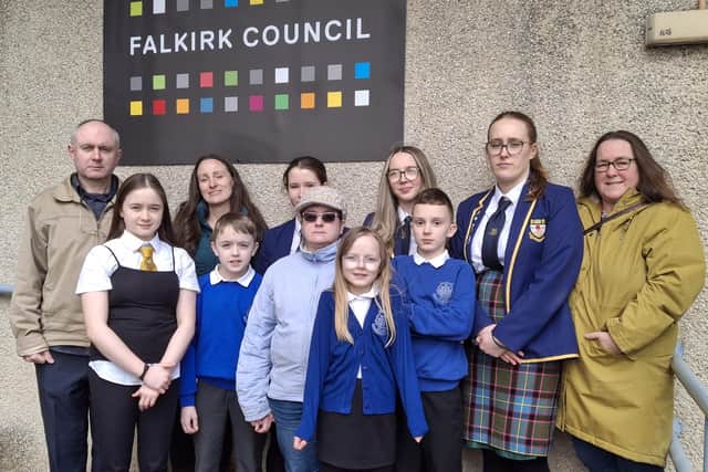 Parents and pupils in Gaelic Medium Education thought they were going to lose their free transport provided by Falkirk Council