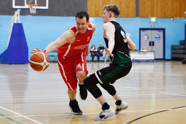 Keith Bunyan in action for Falkirk Fury last season