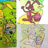 Miller Homes Easter colouring competition.