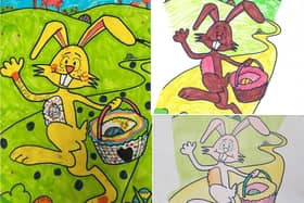 Miller Homes Easter colouring competition.