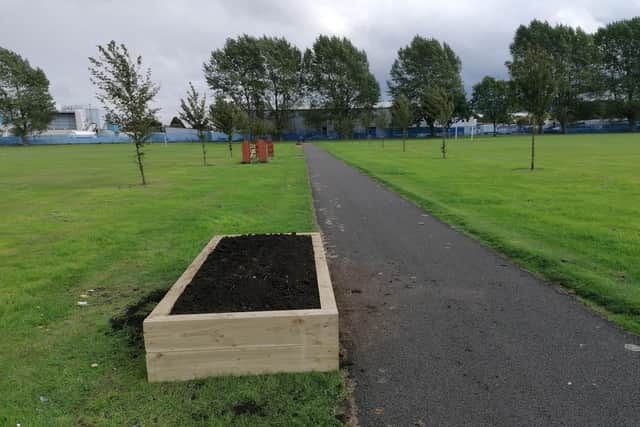 The work has already begun in Grangemouth's  Inchyra Park