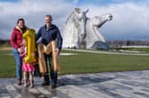 The Helix Park and Kelpies have had one million visitors in the last 12 months. Pic: Contributed