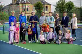 Falkirk Lawn Tennis Club is just one of the groups to have felt the benefit of the Aldi funding (Picture: Submitted)