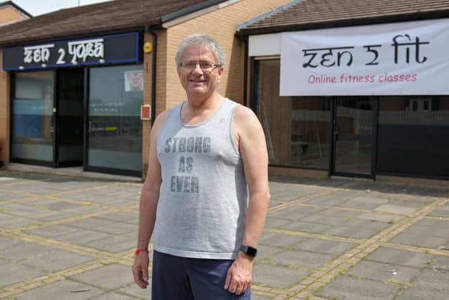 Zen 2 Yoga director Chris Dickson has had to put a number of measures in place to protect customers and instructors